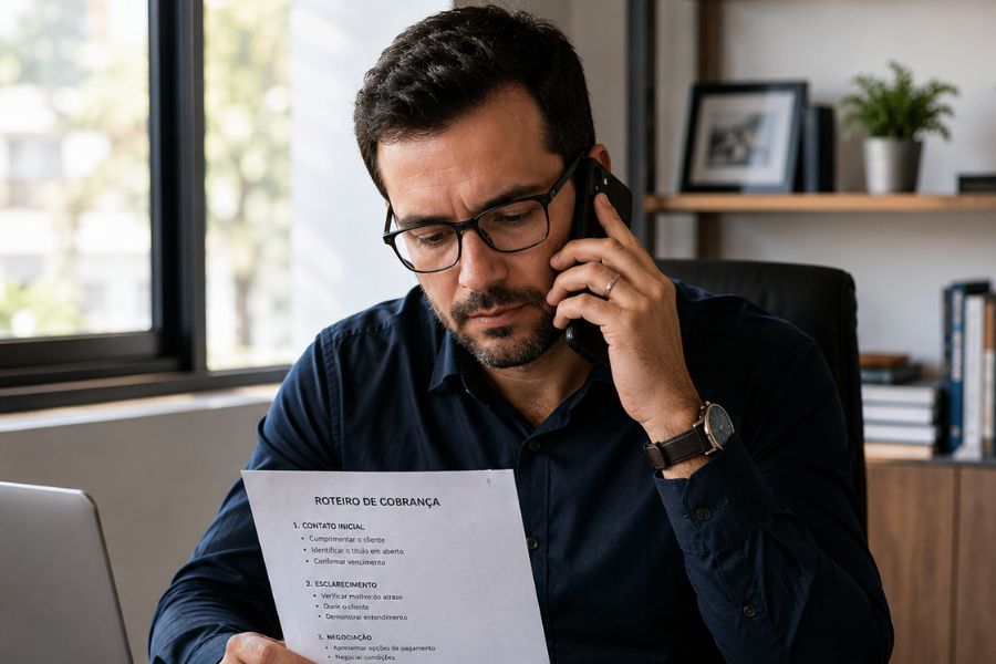 Como estruturar uma política de cobrança eficiente na sua empresa e reduzir a inadimplência